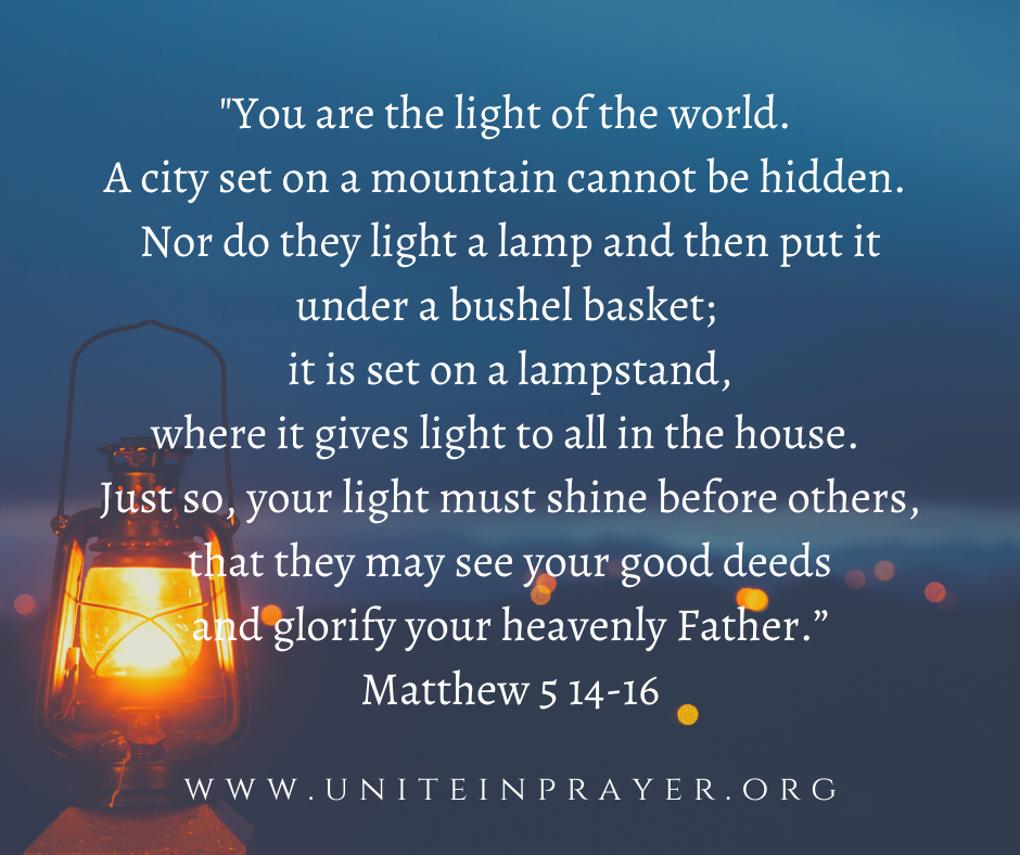 Pray the Gospel: Let Your Light Shine - Unite in Prayer